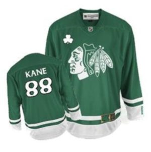 NHL Chicago Blackhawks Trikot #88 Patrick Kane Authentic Grün Reebok St Patty’s Day